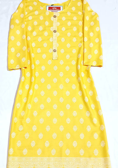 Rajglobal Women's Rayon Kurti